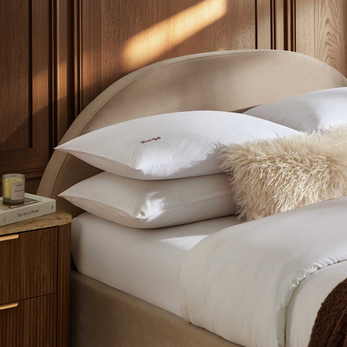 Austin Ottoman Storage Bed - Stone - DUSK