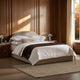 Austin Ottoman Storage Bed - Stone - DUSK