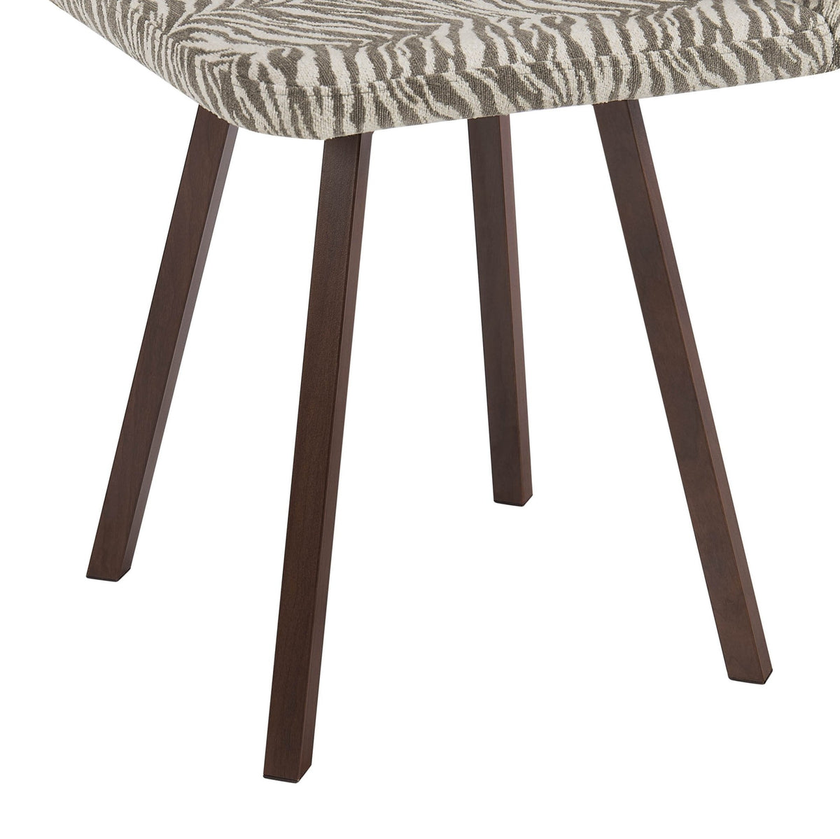 Ava Dining Chair Set - Animal Stripe - DUSK