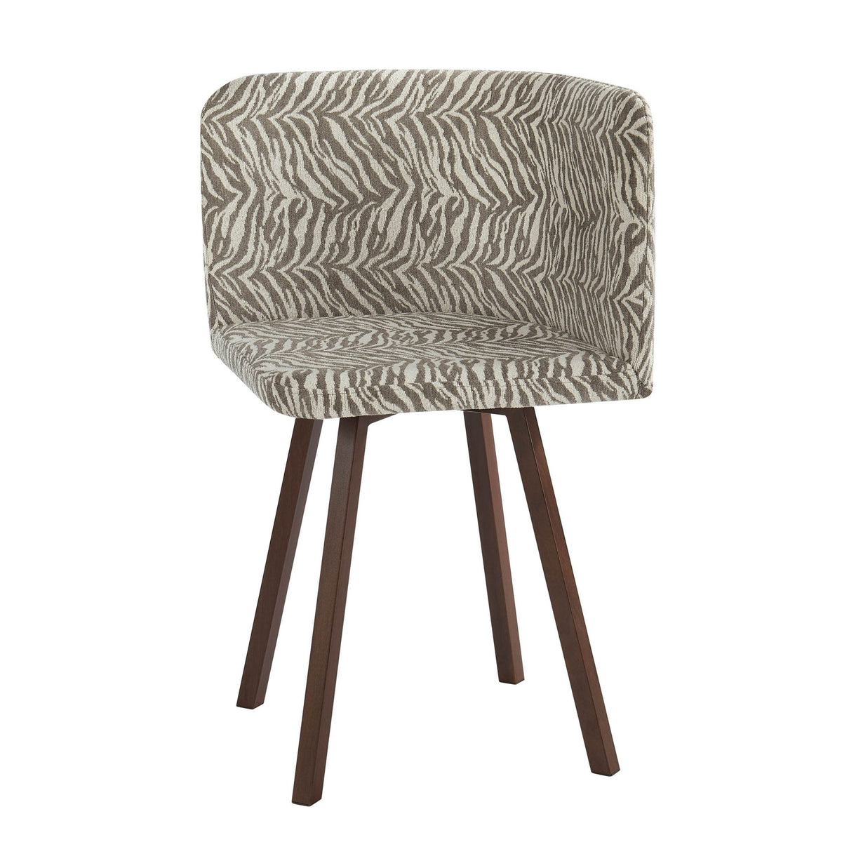 Ava Dining Chair Set - Animal Stripe - DUSK
