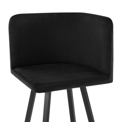 Ava Dining Chair Set - Black - DUSK
