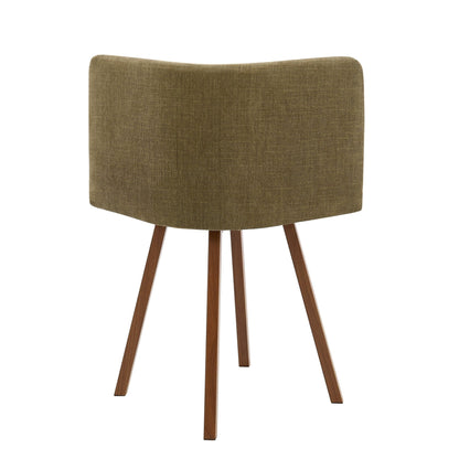 Ava Dining Chair Set - Chenille Olive - DUSK