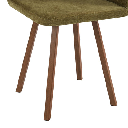 Ava Dining Chair Set - Chenille Olive - DUSK