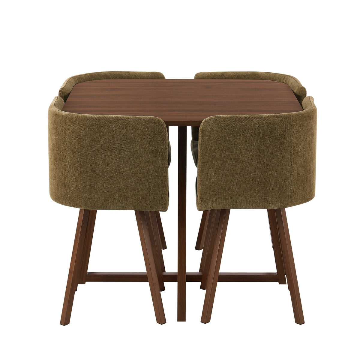 Ava Dining Chair Set - Chenille Olive - DUSK
