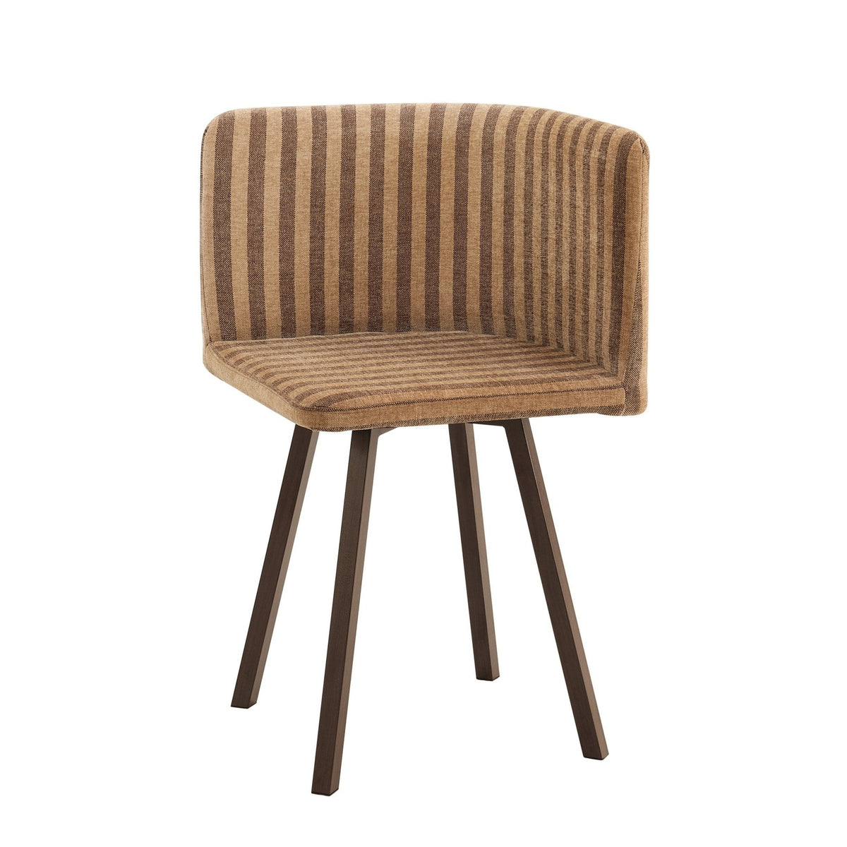 Ava Dining Chair Set - Toffee Stripe - DUSK