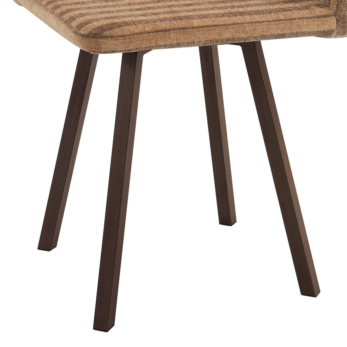 Ava Dining Chair Set - Toffee Stripe - DUSK
