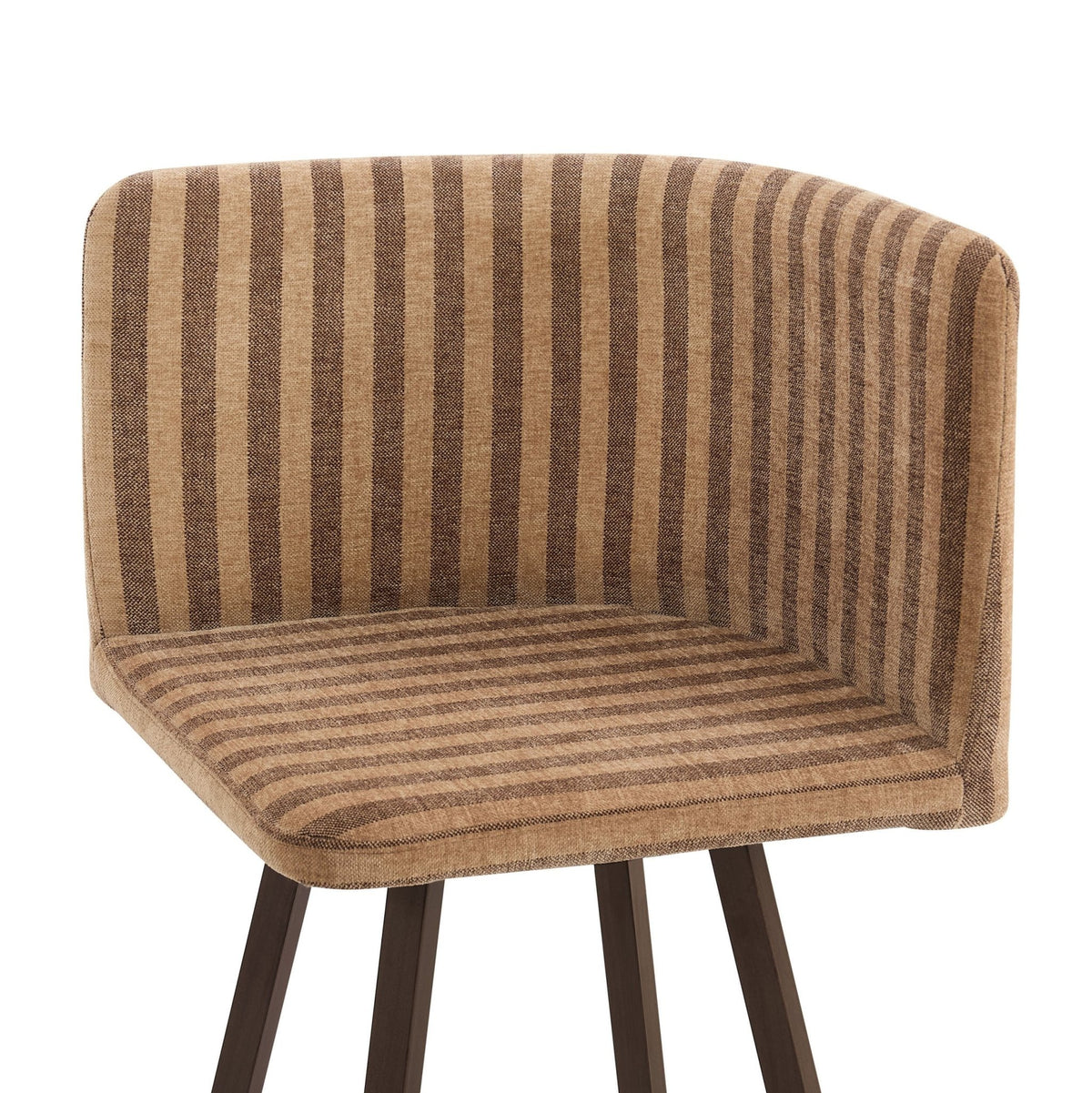 Ava Dining Chair Set - Toffee Stripe - DUSK