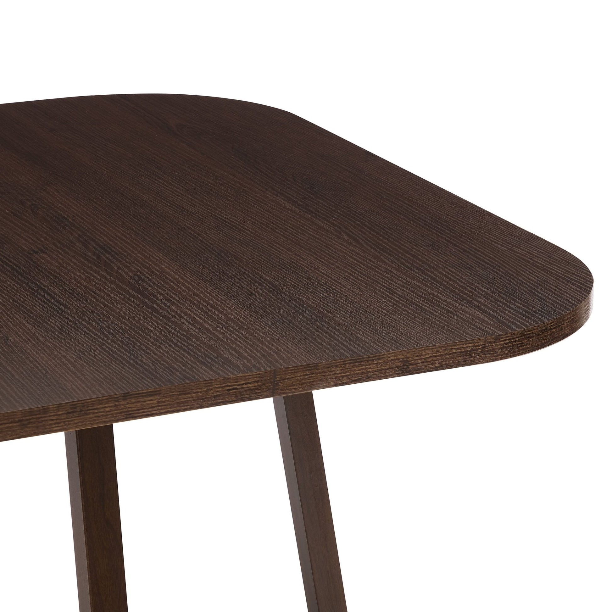 Ava Space Saver 4 Seater Dining Table and Chairs - Cappuccino - DUSK
