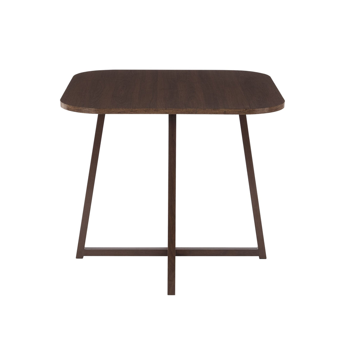 Ava Space Saver 4 Seater Dining Table and Chairs - Cappuccino - DUSK