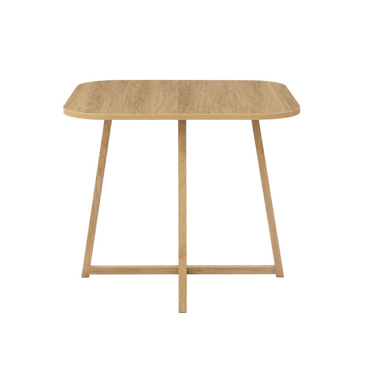 Ava Space Saver 4 Seater Dining Table and Chairs - Mushroom - DUSK