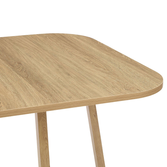 Ava Space Saver 4 Seater Dining Table and Chairs - Mushroom - DUSK