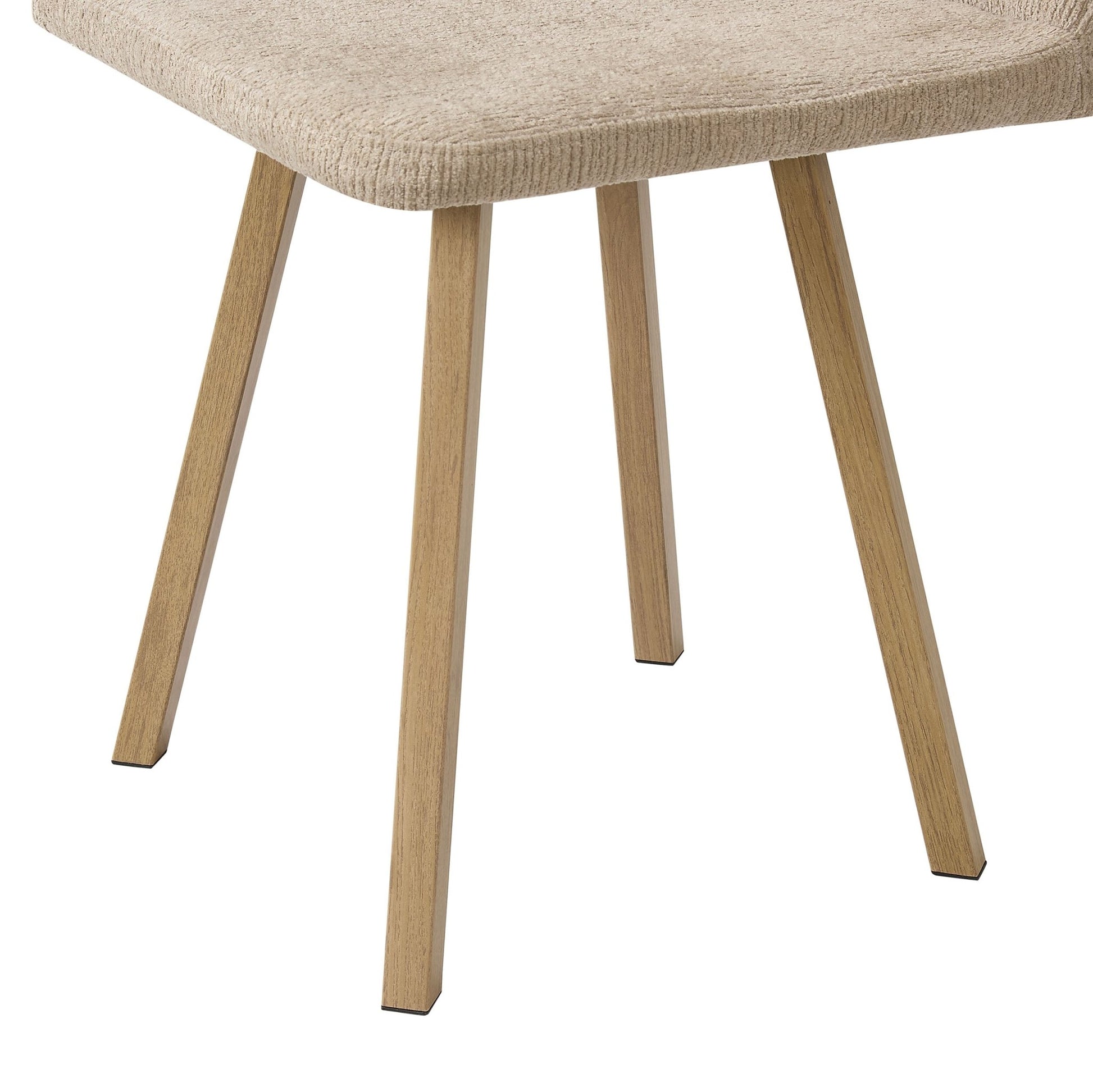 Ava Space Saver 4 Seater Dining Table and Chairs - Mushroom - DUSK