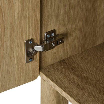 Avalon 2 Door Sideboard - Light Oak Effect - DUSK