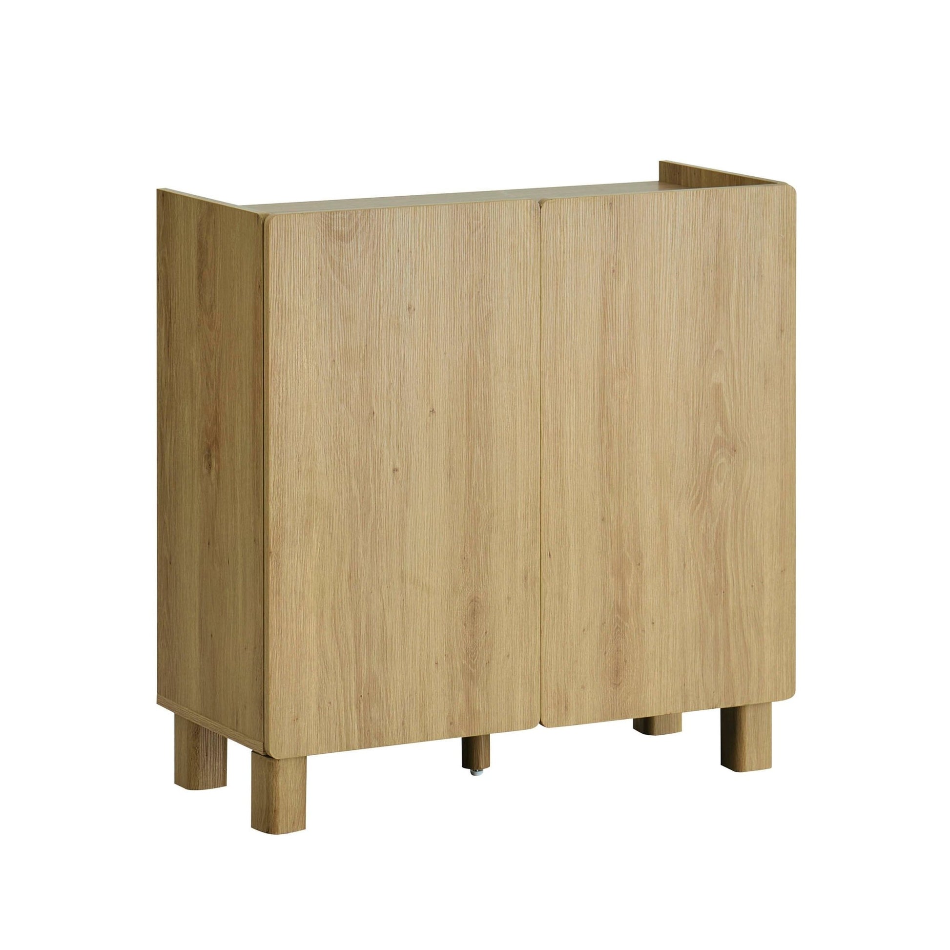 Avalon 2 Door Sideboard - Light Oak Effect - DUSK