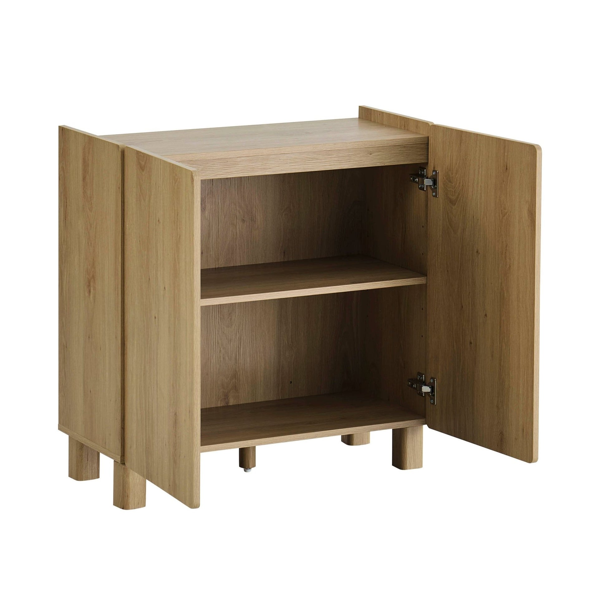 Avalon 2 Door Sideboard - Light Oak Effect - DUSK