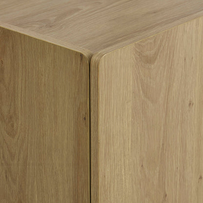 Avalon 2 Door Sideboard - Light Oak Effect - DUSK