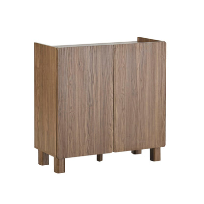 Avalon 2 Door Sideboard - Medium Wood - DUSK