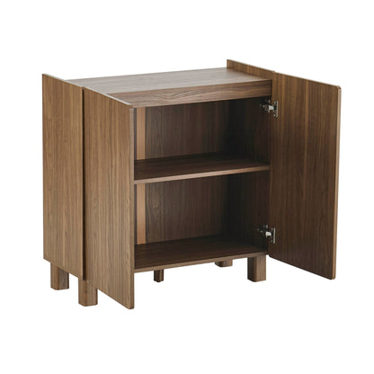 Avalon 2 Door Sideboard - Medium Wood - DUSK