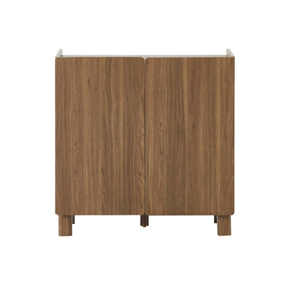 Avalon 2 Door Sideboard - Medium Wood - DUSK