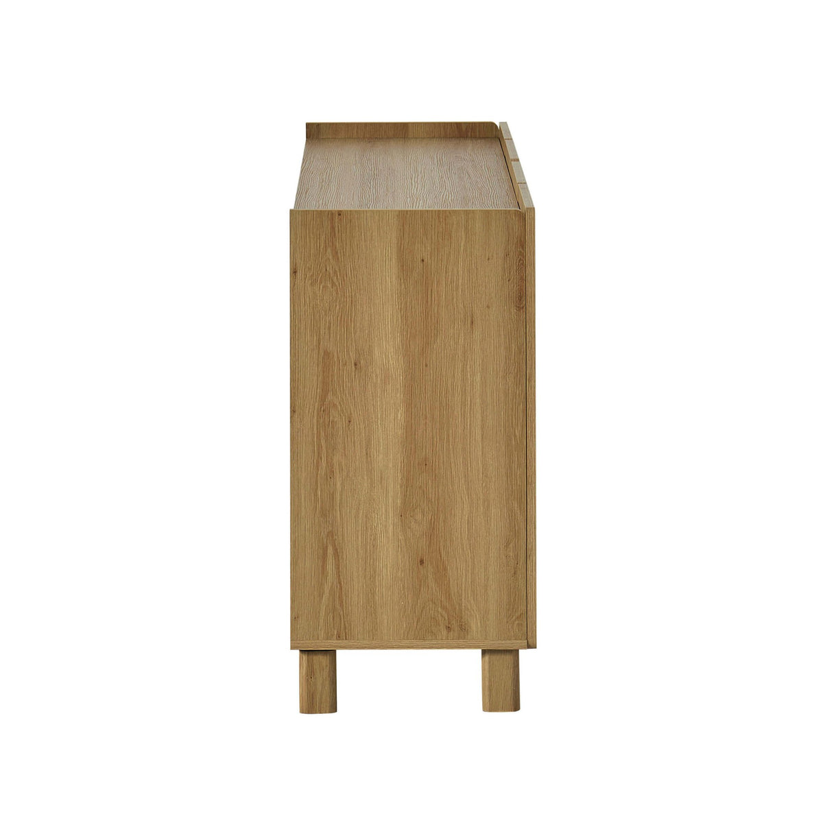 Avalon 4 Door Sideboard - Light Oak Effect - DUSK