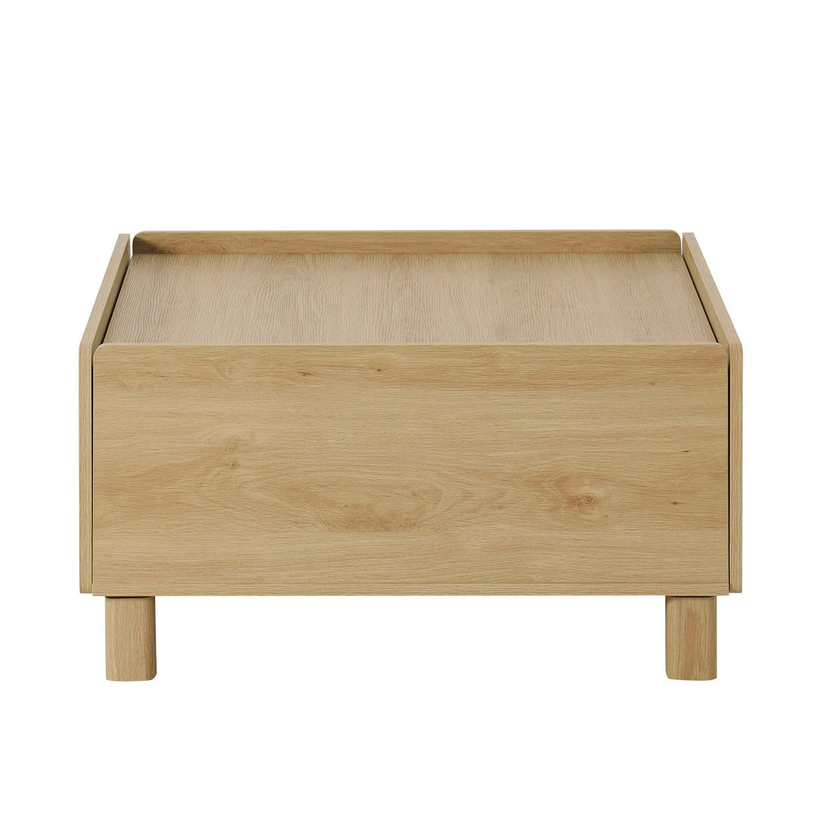 Avalon Extendable/Storage Coffee Table - Light Oak Effect - DUSK