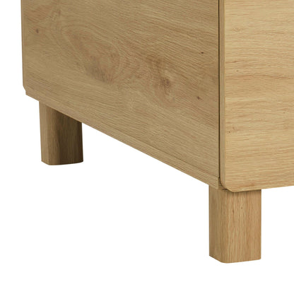 Avalon Extendable/Storage Coffee Table - Light Oak Effect - DUSK