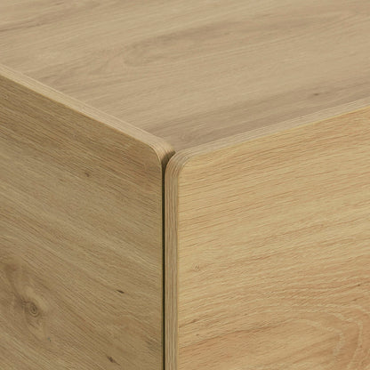 Avalon Extendable/Storage Coffee Table - Light Oak Effect - DUSK