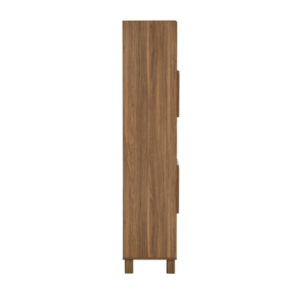 Avalon Shelving Unit - Medium Wood - DUSK