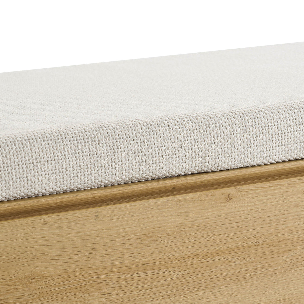 Avalon Storage Bench - Light Oak Effect - DUSK