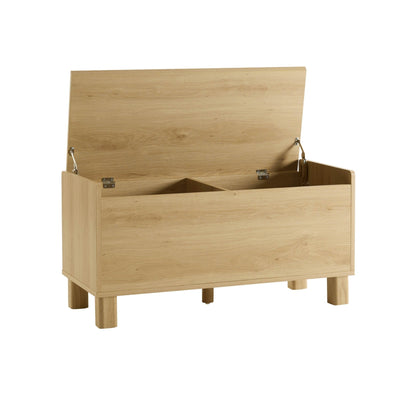 Avalon Storage Bench - Light Oak Effect - DUSK