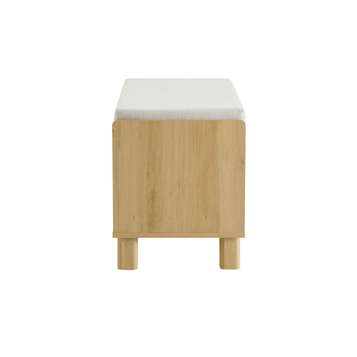 Avalon Storage Bench - Light Oak Effect - DUSK