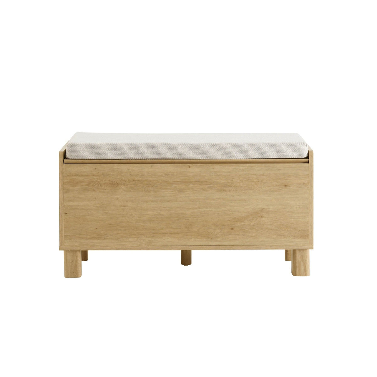 Avalon Storage Bench - Light Oak Effect - DUSK