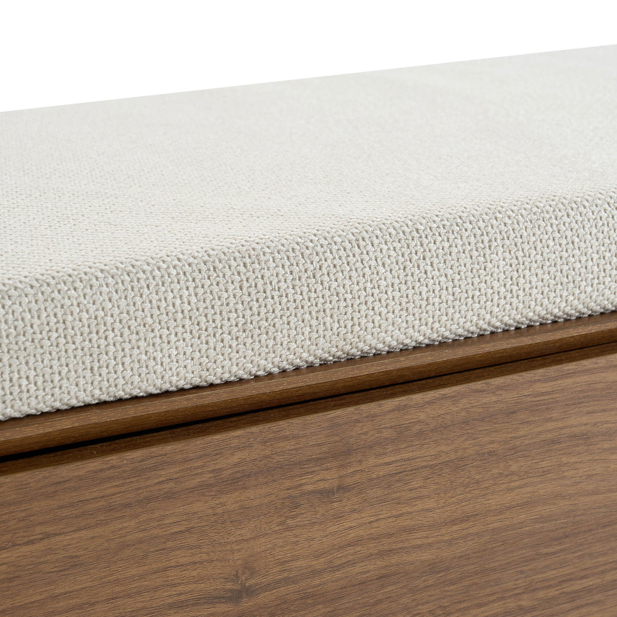 Avalon Storage Bench - Medium Wood - DUSK