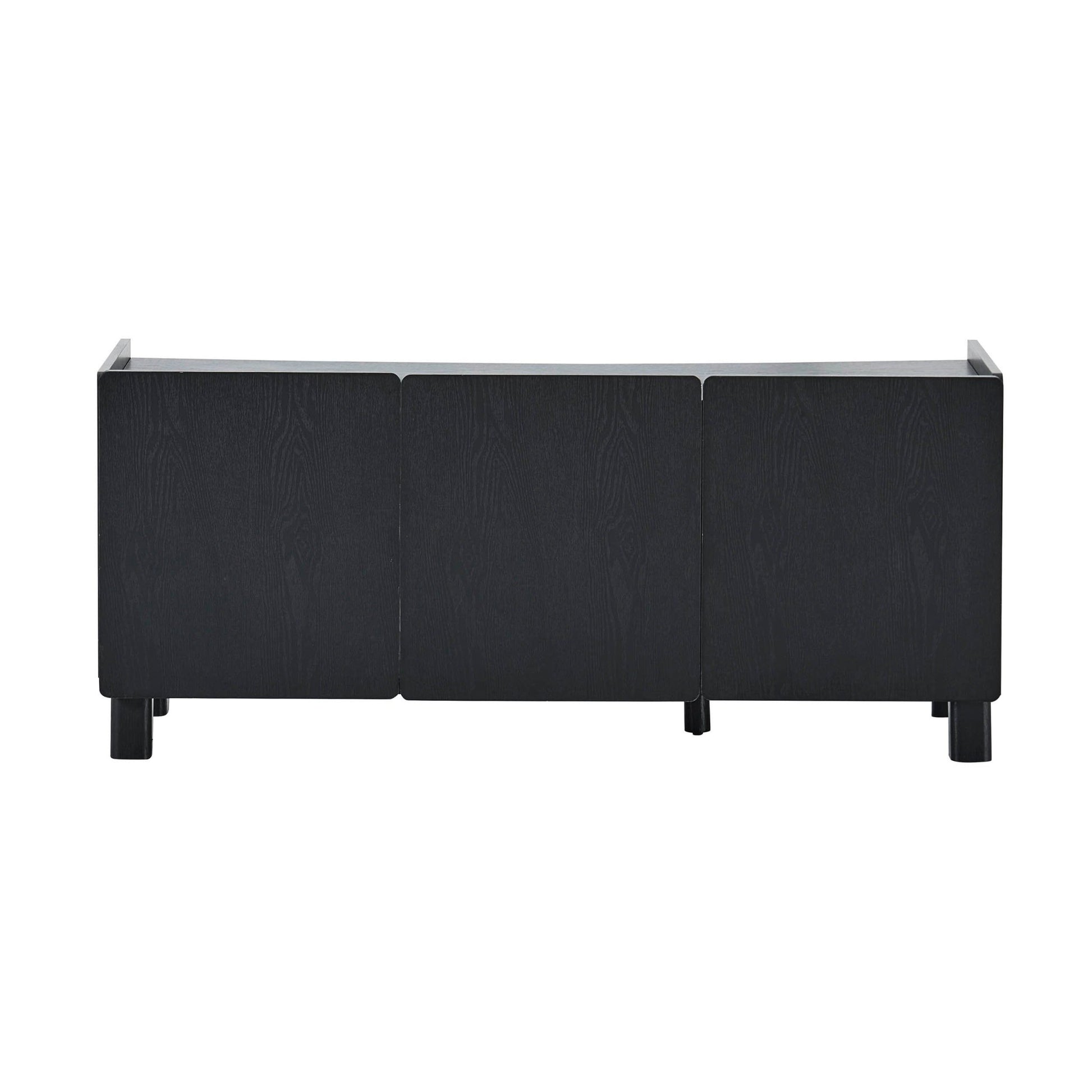 Avalon TV Unit for TVs up to 50" - Black Wood Effect - DUSK