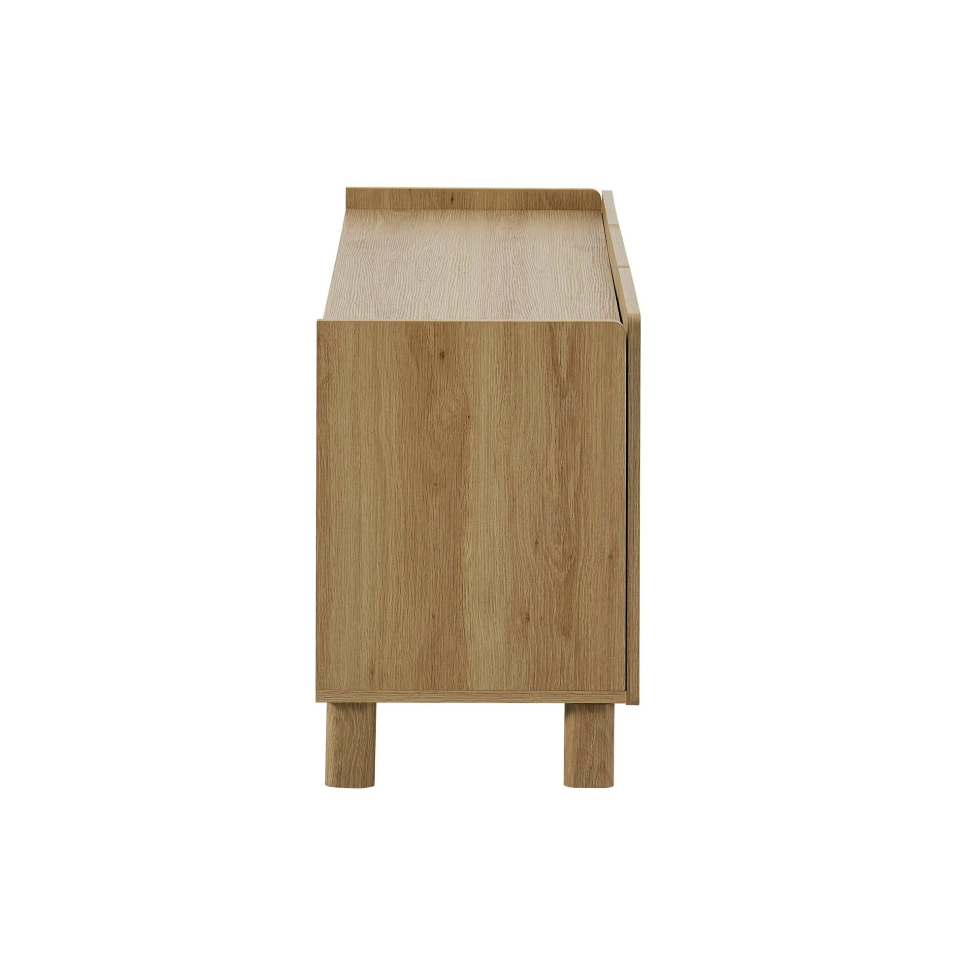 Avalon TV Unit for TVs up to 50" - Light Oak Effect - DUSK