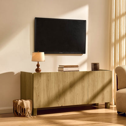 Avalon TV Unit for TVs up to 50" - Light Oak Effect - DUSK