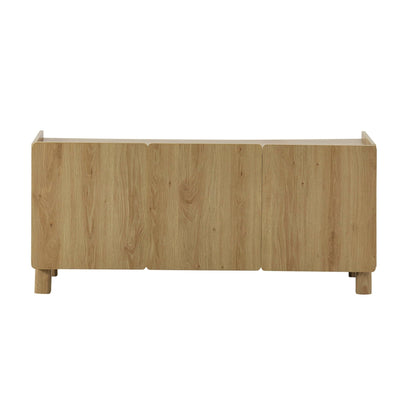Avalon TV Unit for TVs up to 50" - Light Oak Effect - DUSK