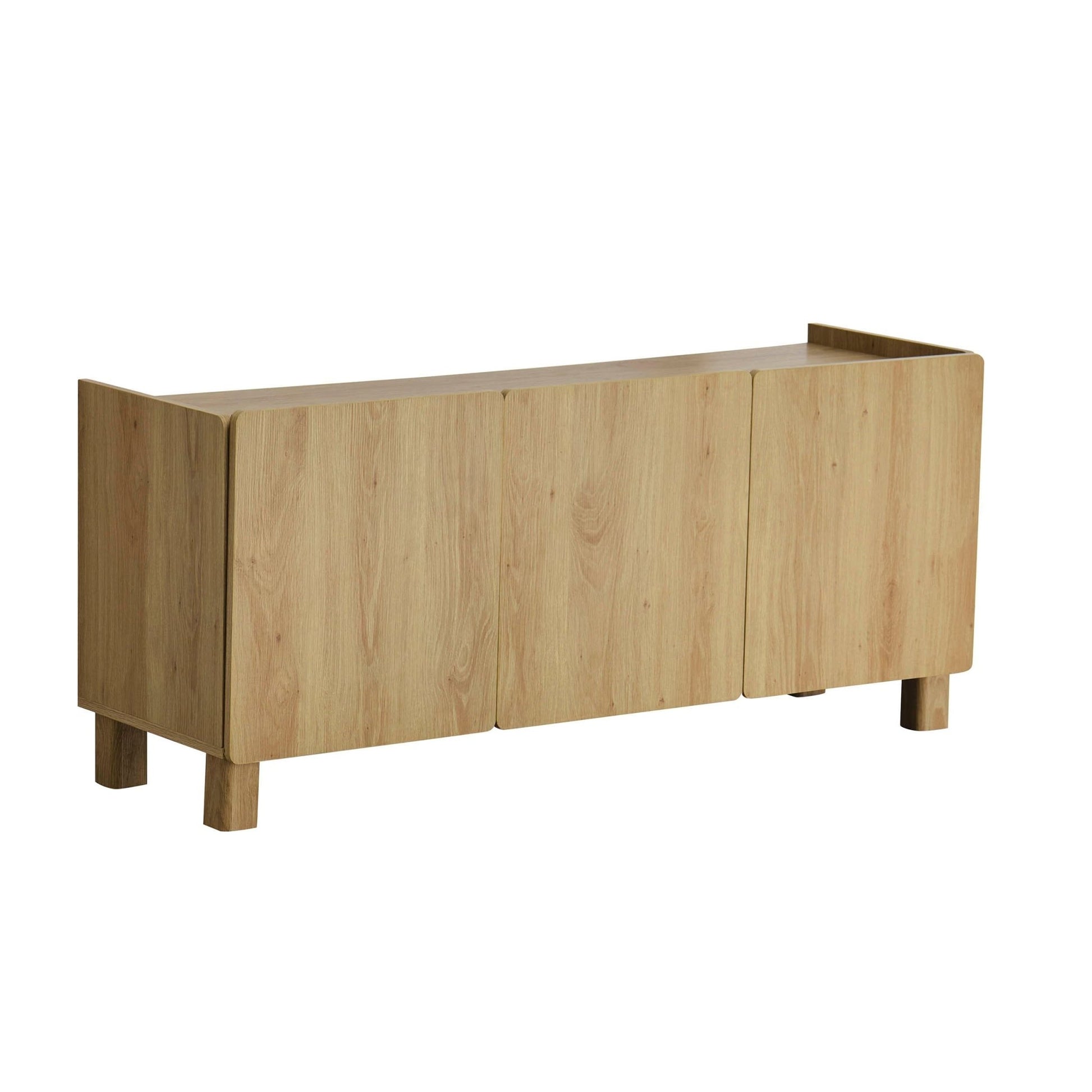 Avalon TV Unit for TVs up to 50" - Light Oak Effect - DUSK