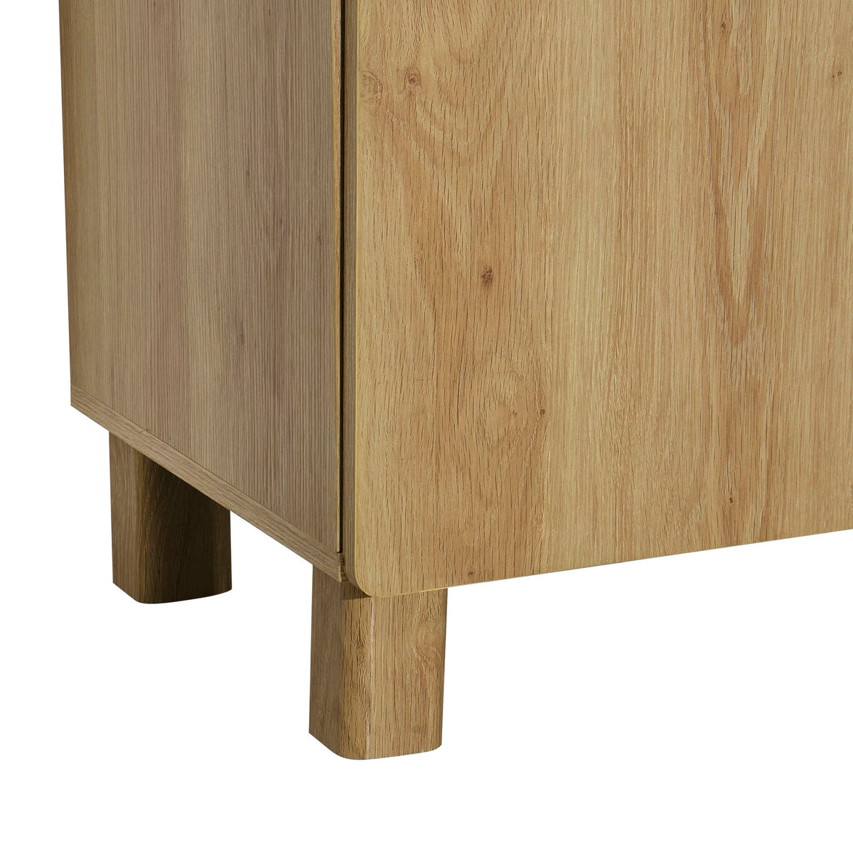 Avalon TV Unit for TVs up to 50" - Light Oak Effect - DUSK