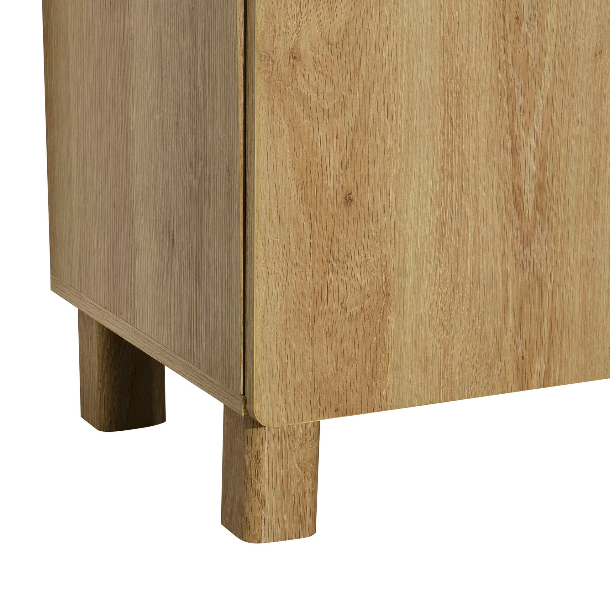 Avalon TV Unit for TVs up to 50" - Light Oak Effect - DUSK