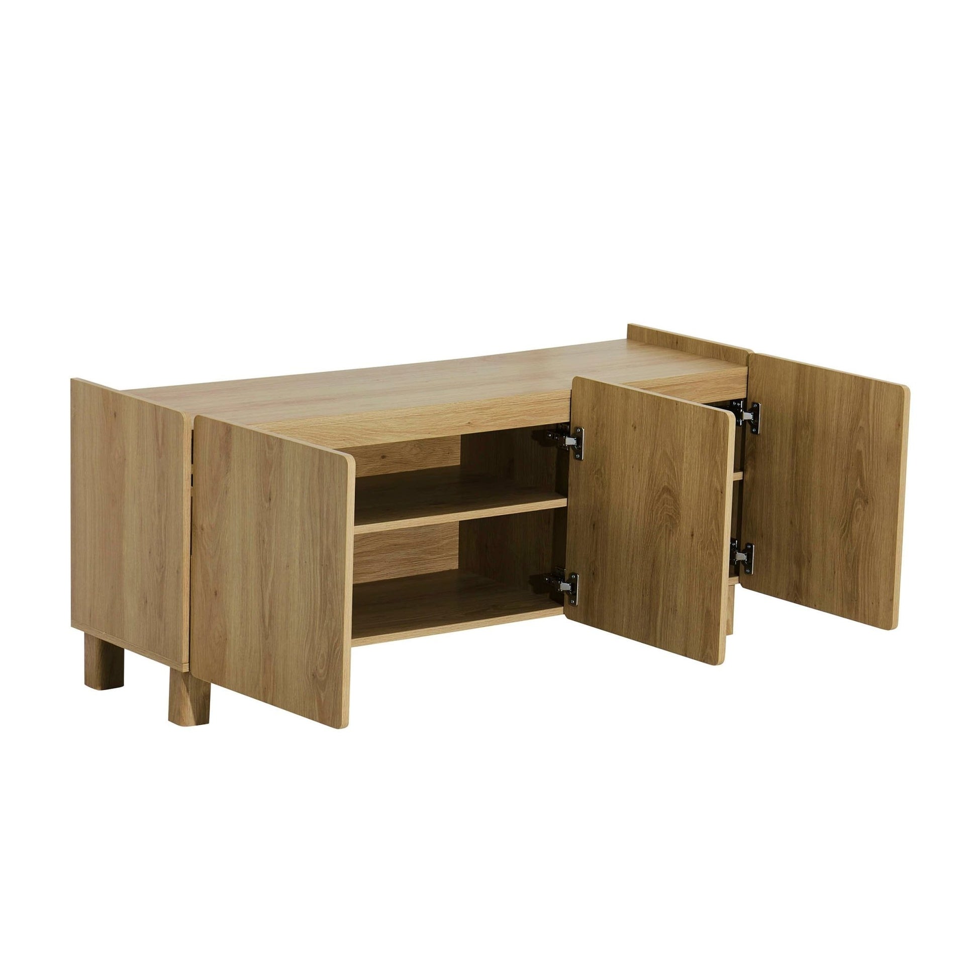 Avalon TV Unit for TVs up to 50" - Light Oak Effect - DUSK