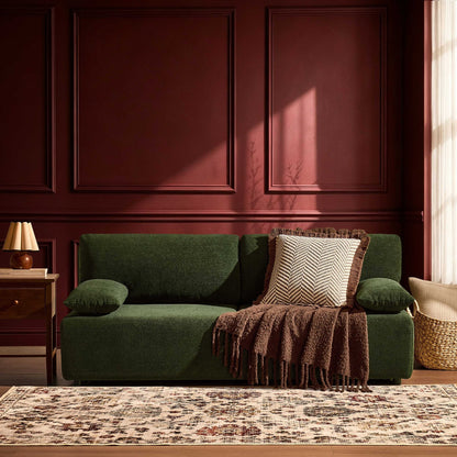 Avani Sofa Bed - Chenille Dark Forest Green - DUSK