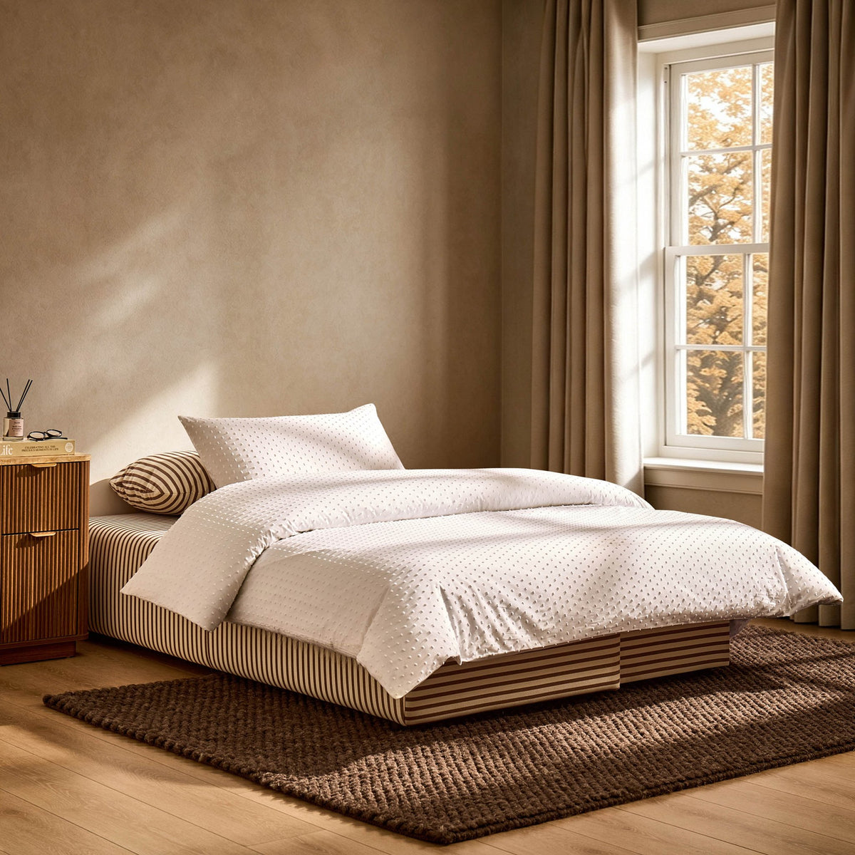Avani Sofa Bed - Chocolate Stripe - DUSK