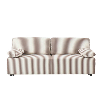 Avani Sofa Bed - Chocolate Stripe - DUSK