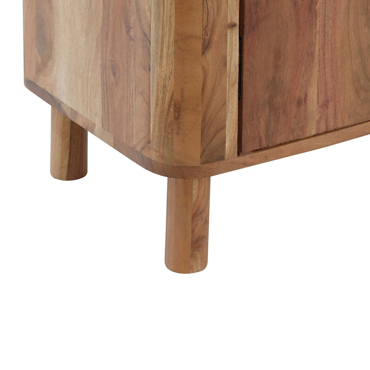Avery Acacia Wood 3 Door Sideboard - Natural - DUSK