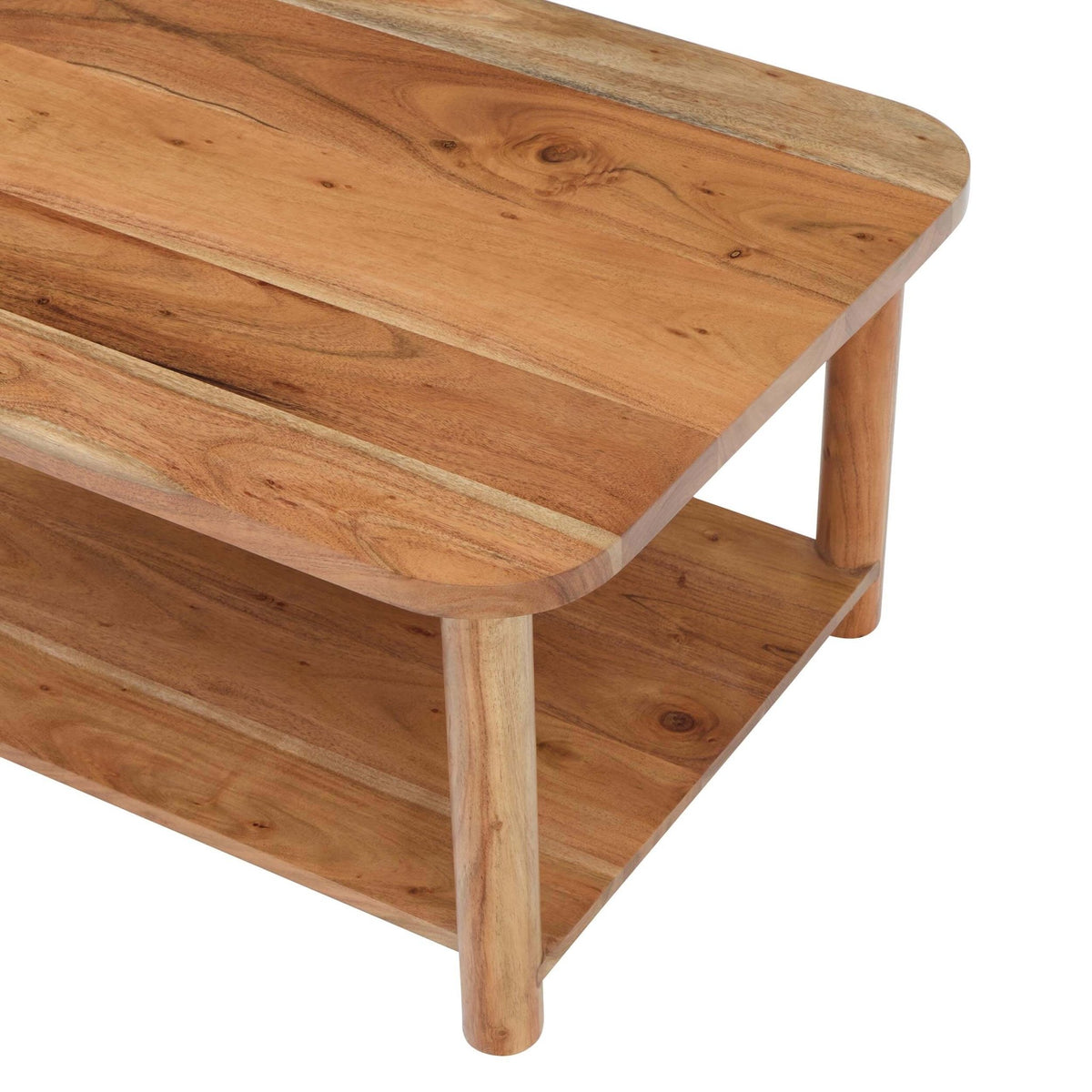 Avery Acacia Wood Coffee Table - Natural - DUSK