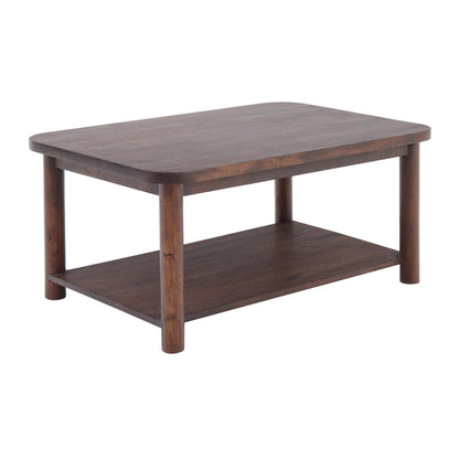 Avery Acacia Wood Coffee Table - Walnut - DUSK
