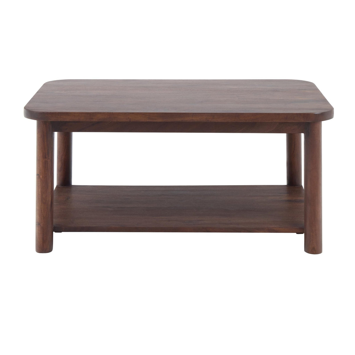 Avery Acacia Wood Coffee Table - Walnut - DUSK