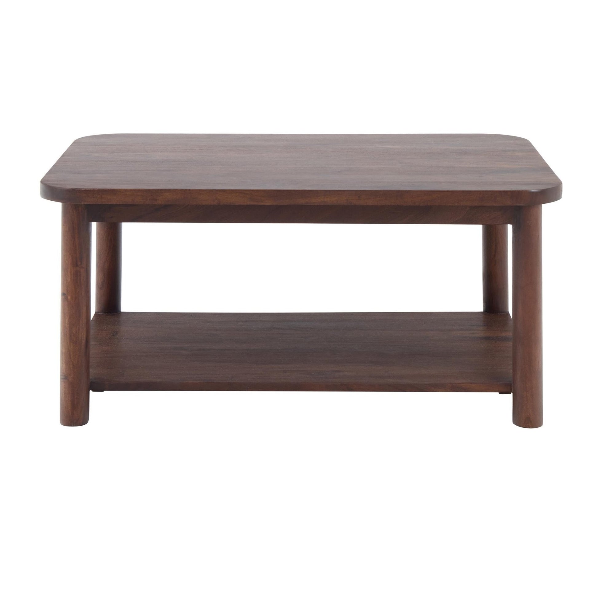 Avery Acacia Wood Coffee Table - Walnut - DUSK