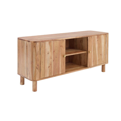 Avery Acacia Wood Tv Unit for TVs up to 50" - Natural - DUSK